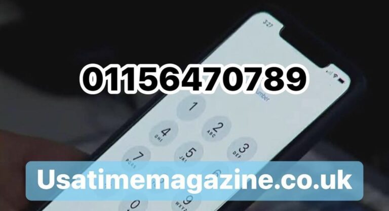 The Comprehensive Guide to Understanding “01156470789”
