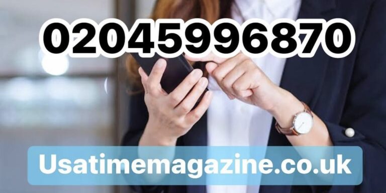 Who Called Me From This Number 02045996870