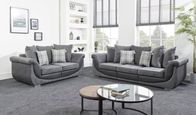 3 and 2 Seater Sofa for Living Room Layout