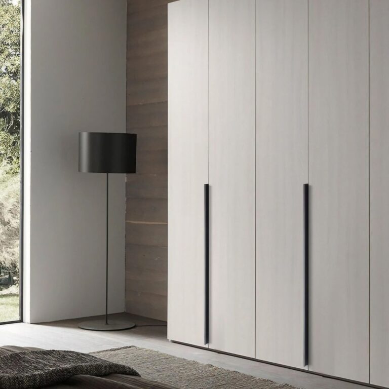 Install Minimalist Finger Pull Handles to Make Your Cabinets Look More Simple and Elegant