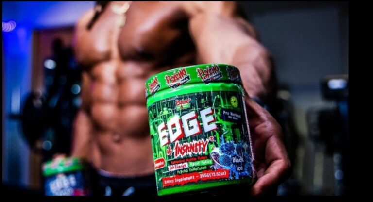 Edge of Insanity Pre Workout by Psycho Pharma – Unleash Your Best Workout Yet