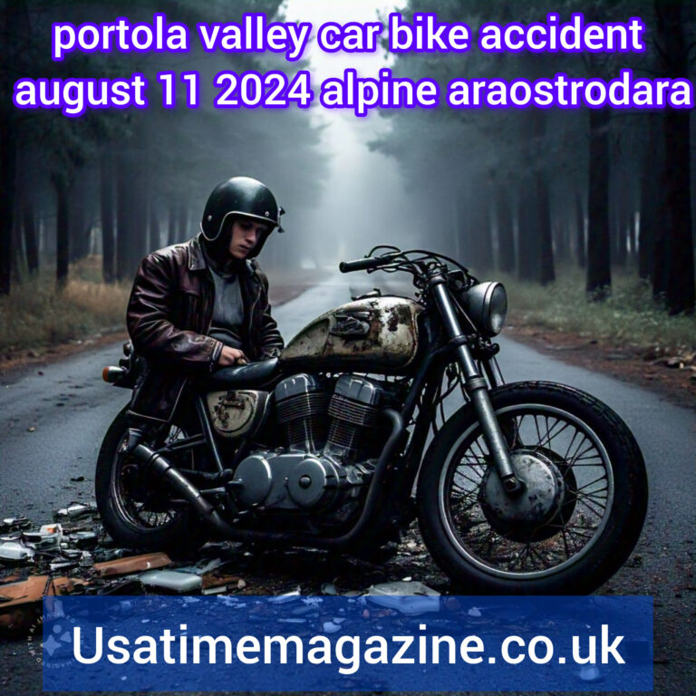 Portola Valley Care Bike Accident: A Tragic Incident on August 11, 2024